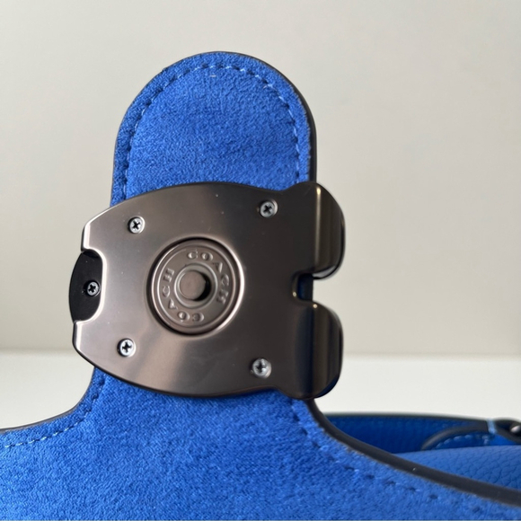 NWOT Coach 1941 Tabby Messenger Bag in Royal Blue - Picture 11 of 16